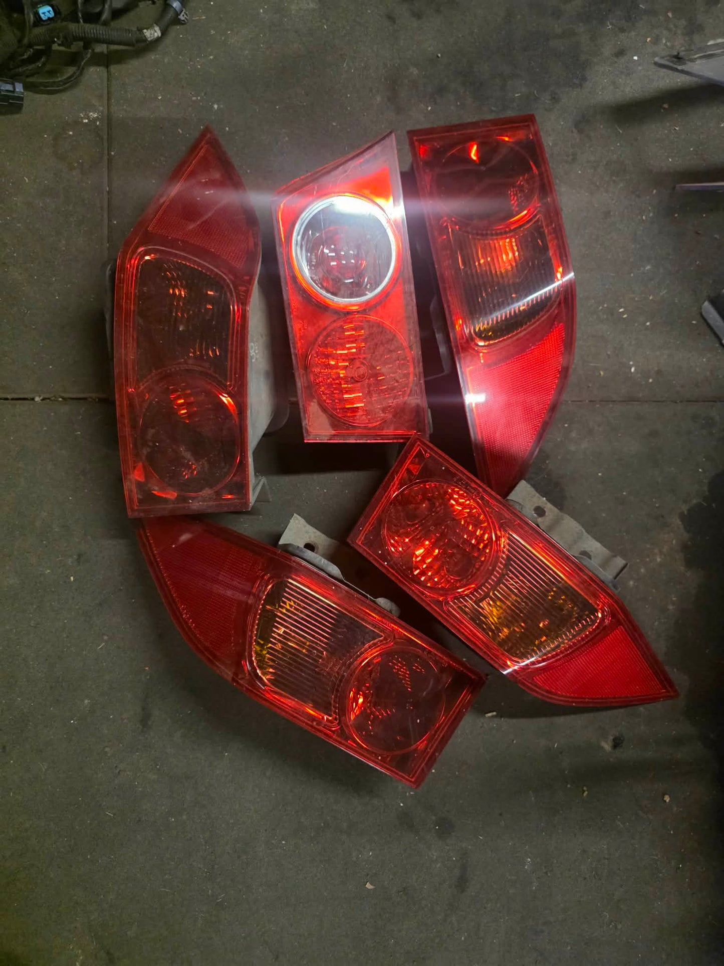 accord lights , trins and inlet cover