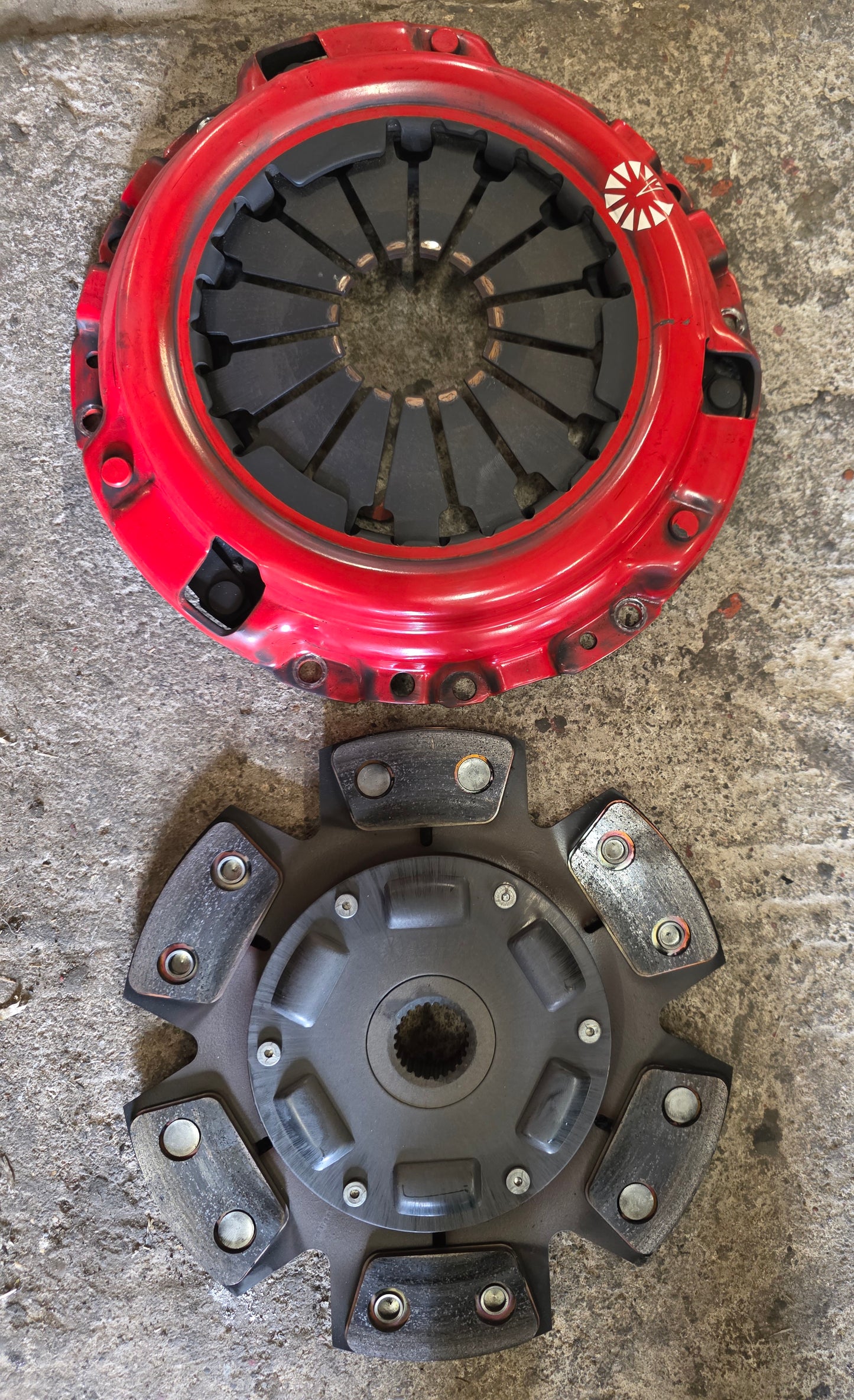 Honda Integra DC2 type r b series action clutch and pressure plate