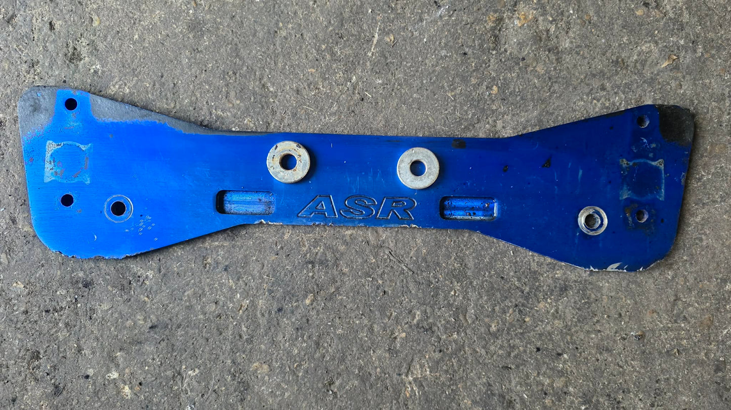 Honda EP3 / DC5 ASR rear brace blue