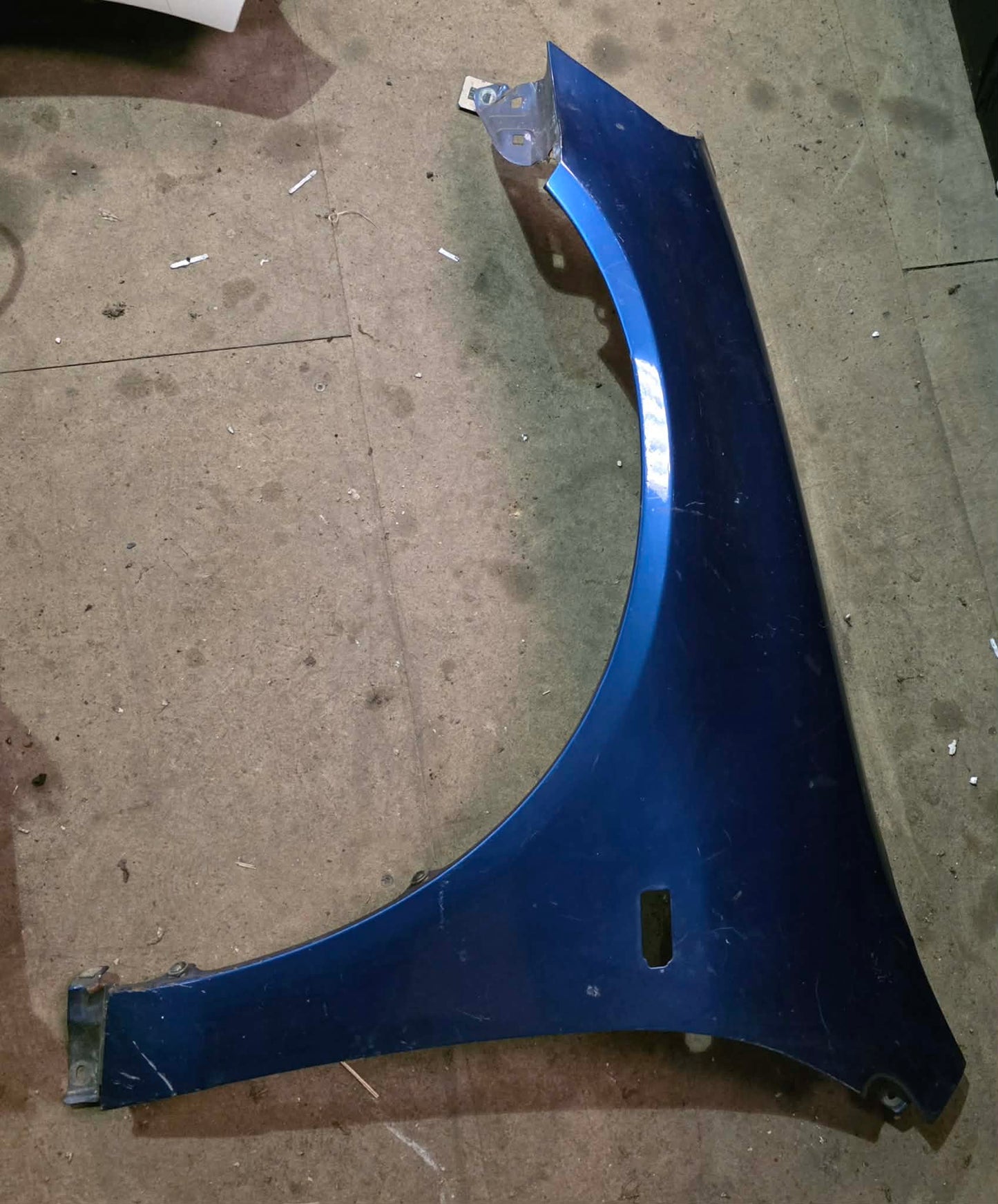 Honda Integra DC5 passenger side artic blue wing / fender