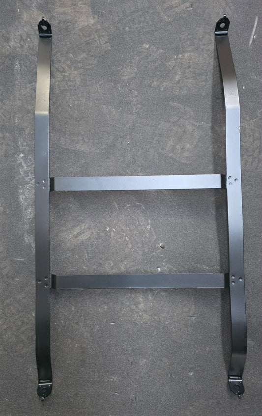 Honda Civic EP3 powdercoated fuel tank straps brackets