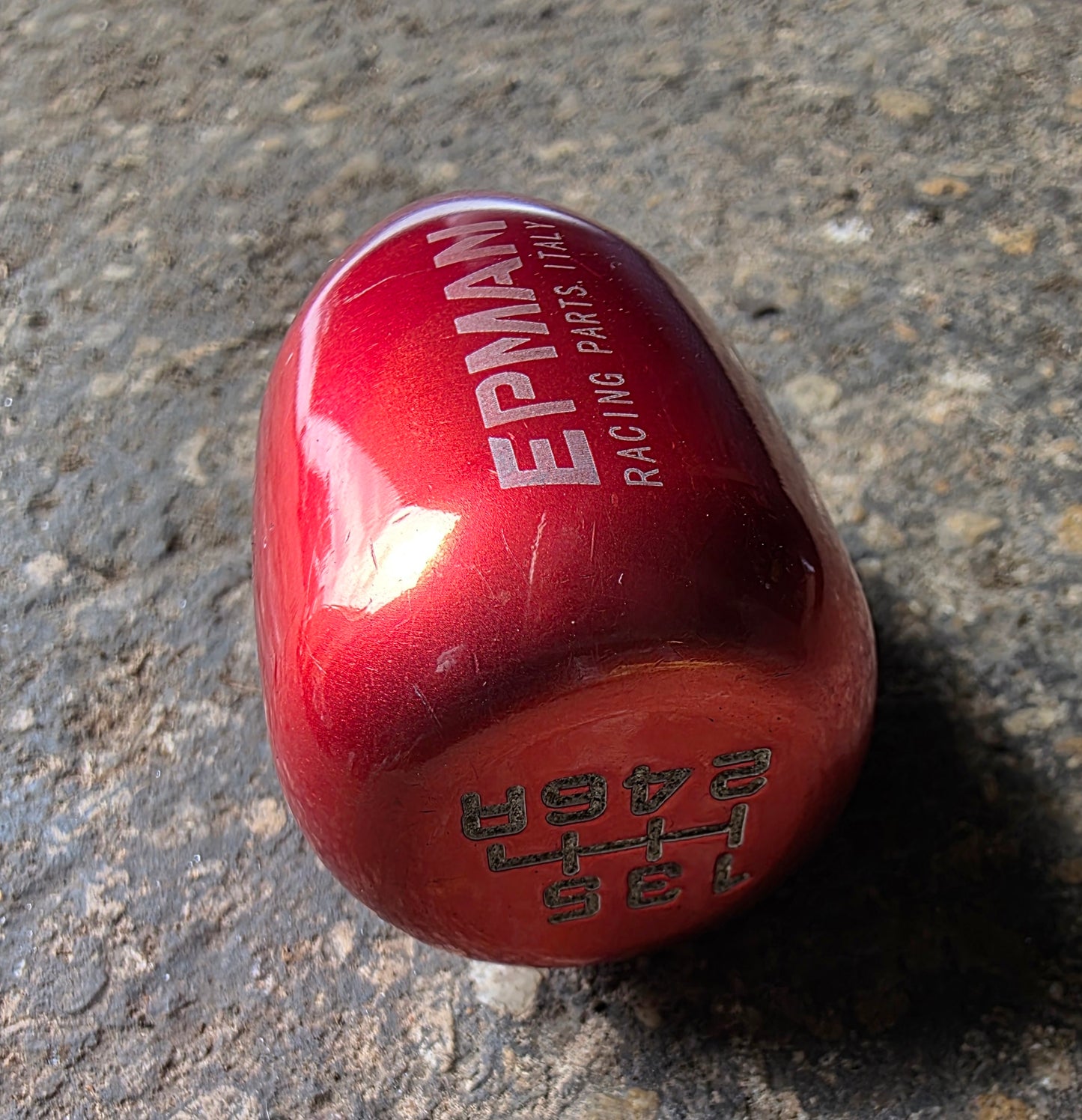 Honda fitment EPMAN 6 speed red gearknob