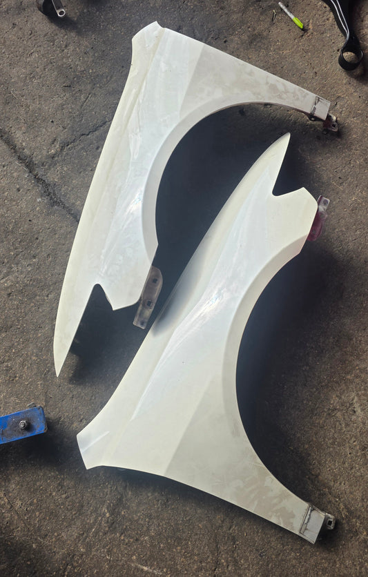 Honda Accord Euro R CL7 front wing pair Premium white pearl
