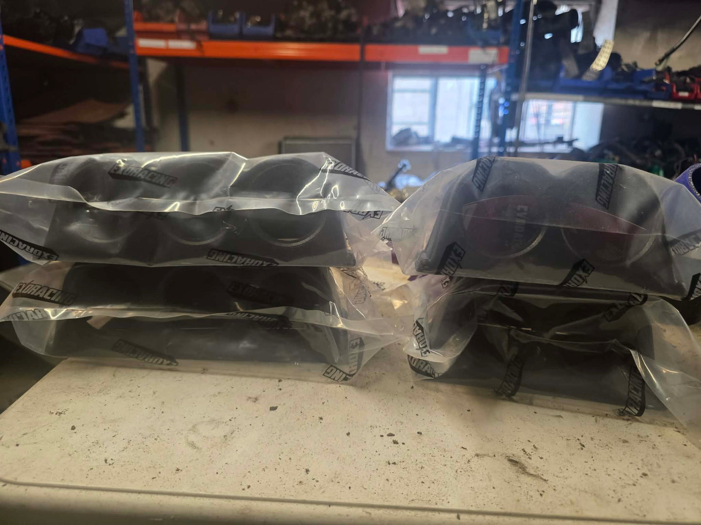 collection of brand new exo racing gauge holders