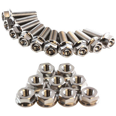 Exoracing Grade 5 titanium sump bolt kit for Honda B-Series and D-Series engines