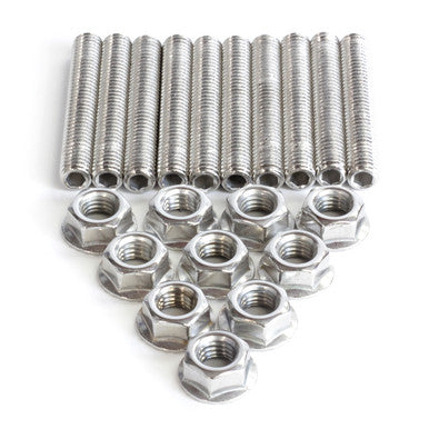 Exoracing extended Honda intake exhaust stud kit contents