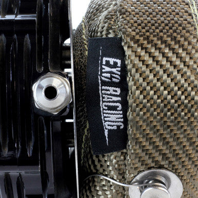 Exoracing External Wastegate Blanket Titanium or Carbon