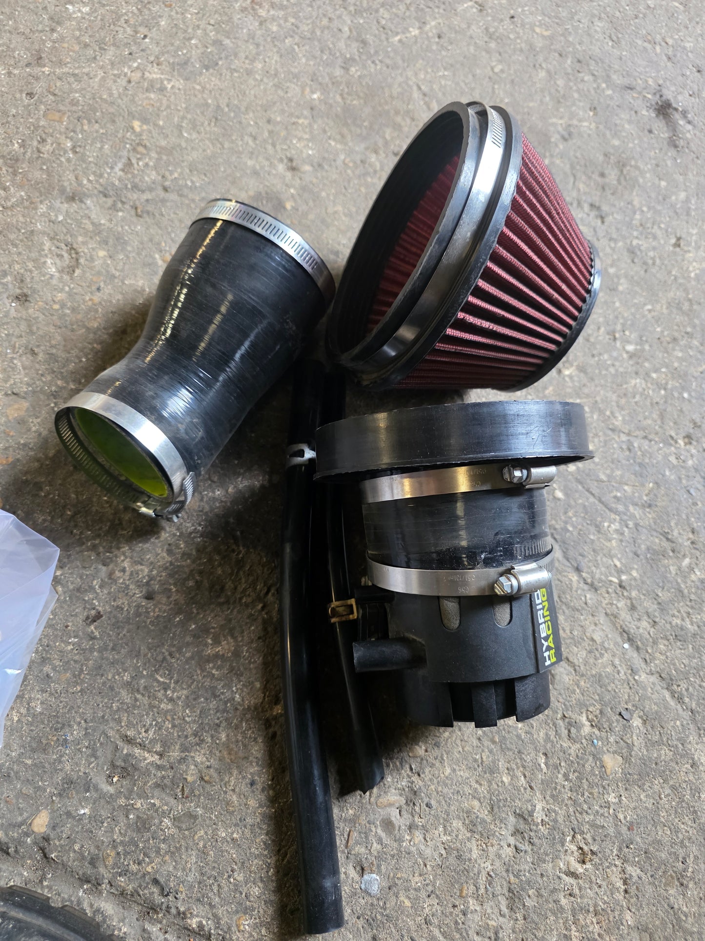 Honda Civic FN2 Hybrid racing air intake velocity ram