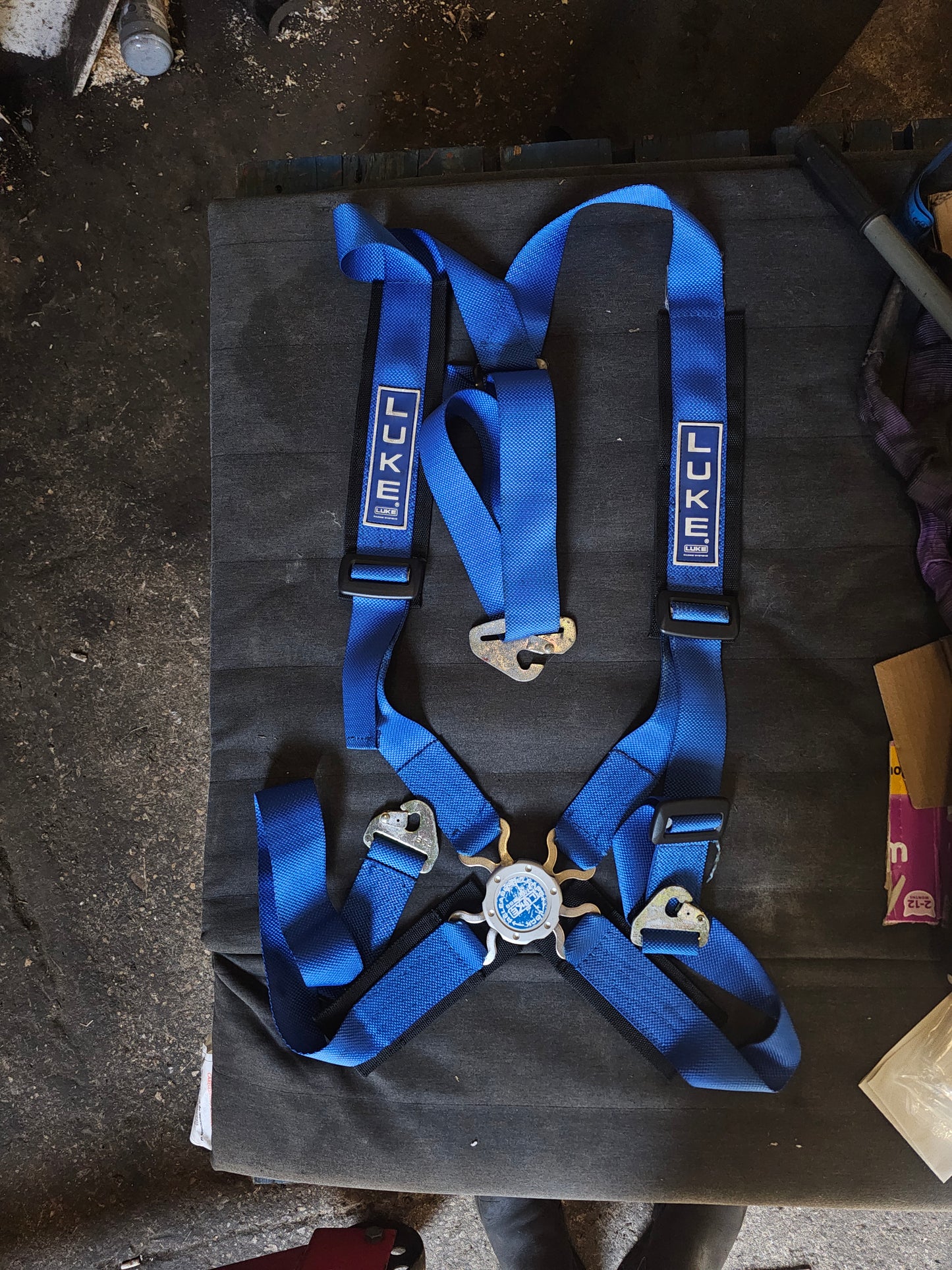 Luke 3 point blue harness