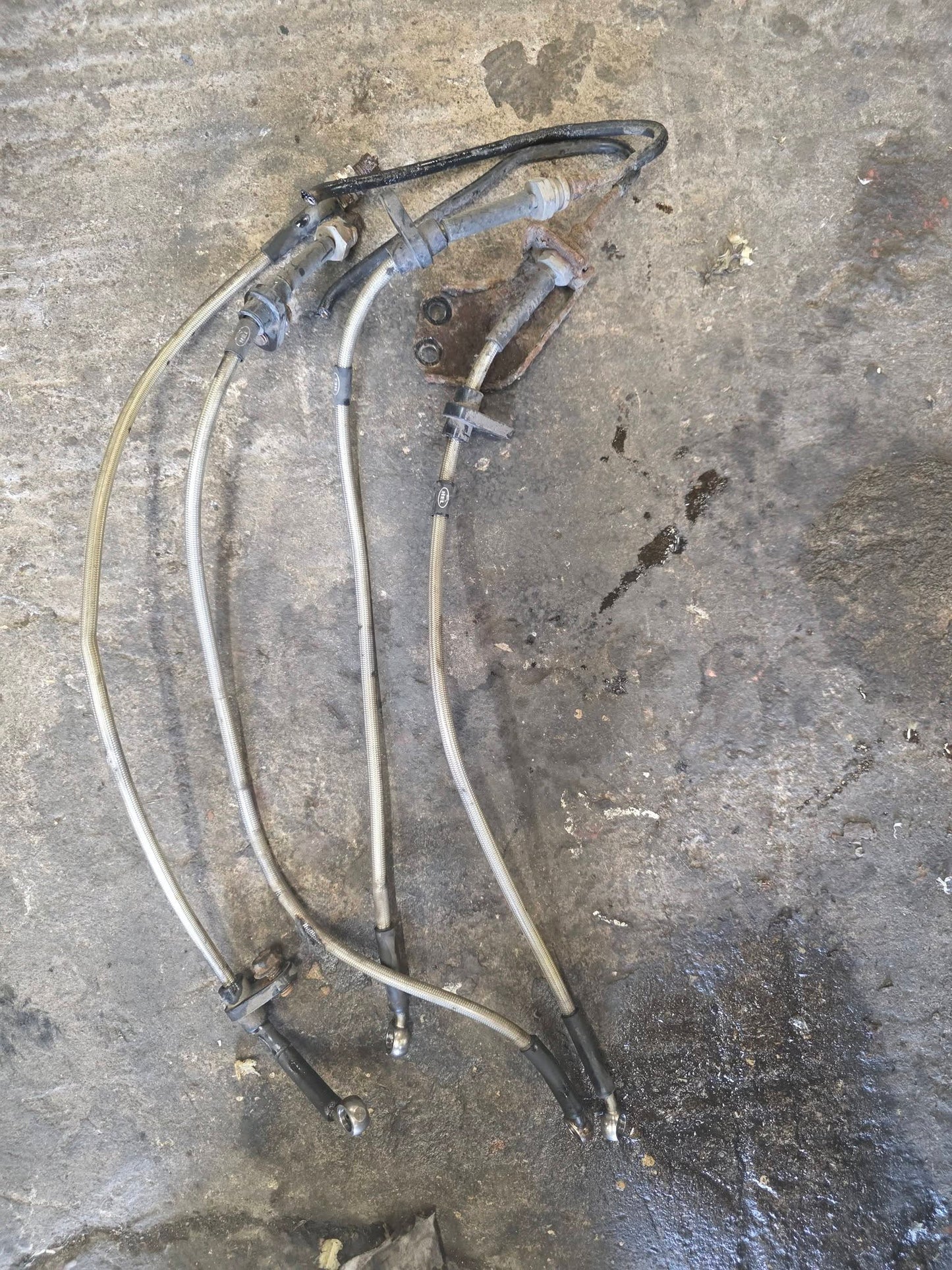 Honda Civic EP3 Hel braided brake line set front and rear
