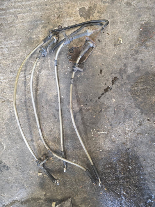 Honda Civic EP3 Hel braided brake line set front and rear