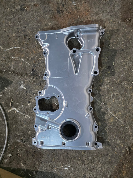 K24 vapour blasted Honda engine timing chain cover