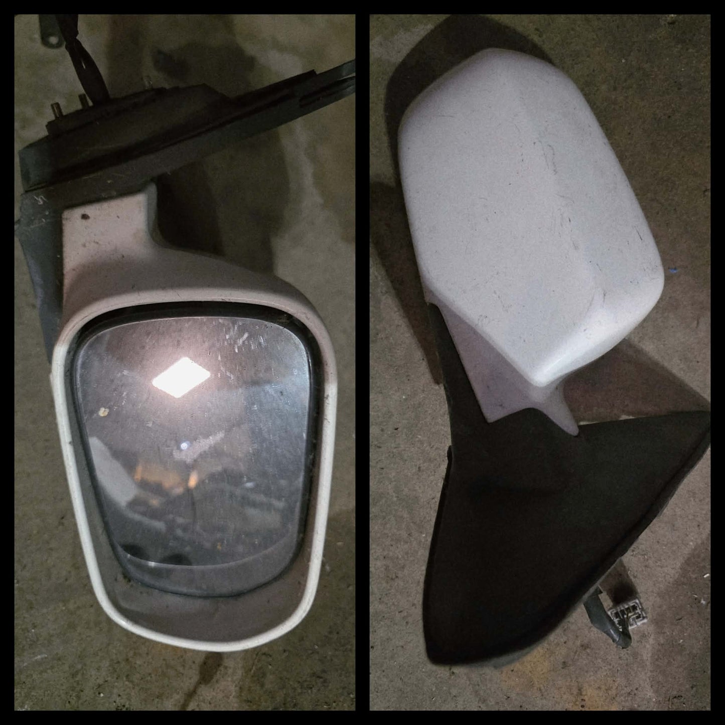 Honda Integra DC5 championship white drivers side mirror