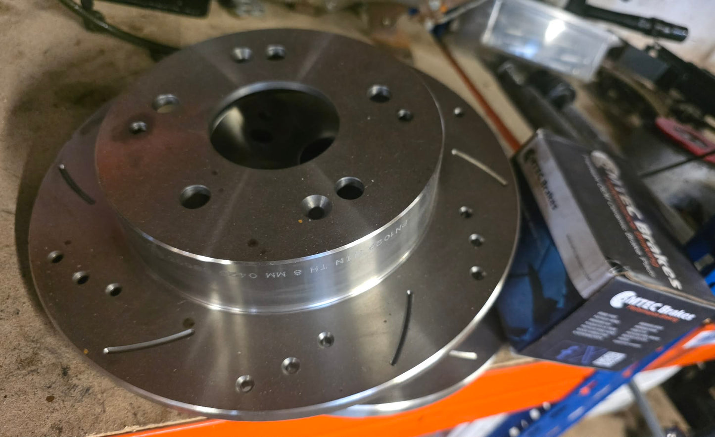 Honda Civic EP3 brand new Mtec rear brake discs and pads