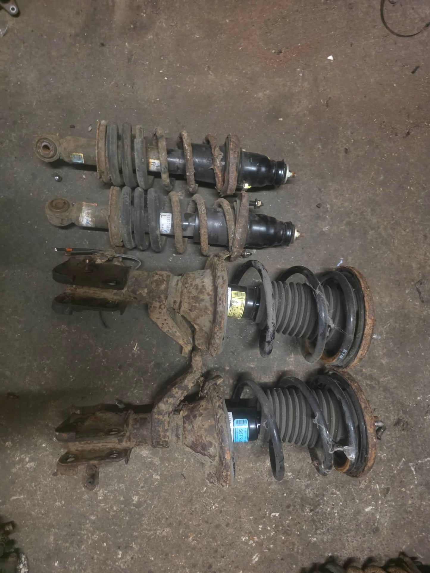 Full set ep3 standard suspension
