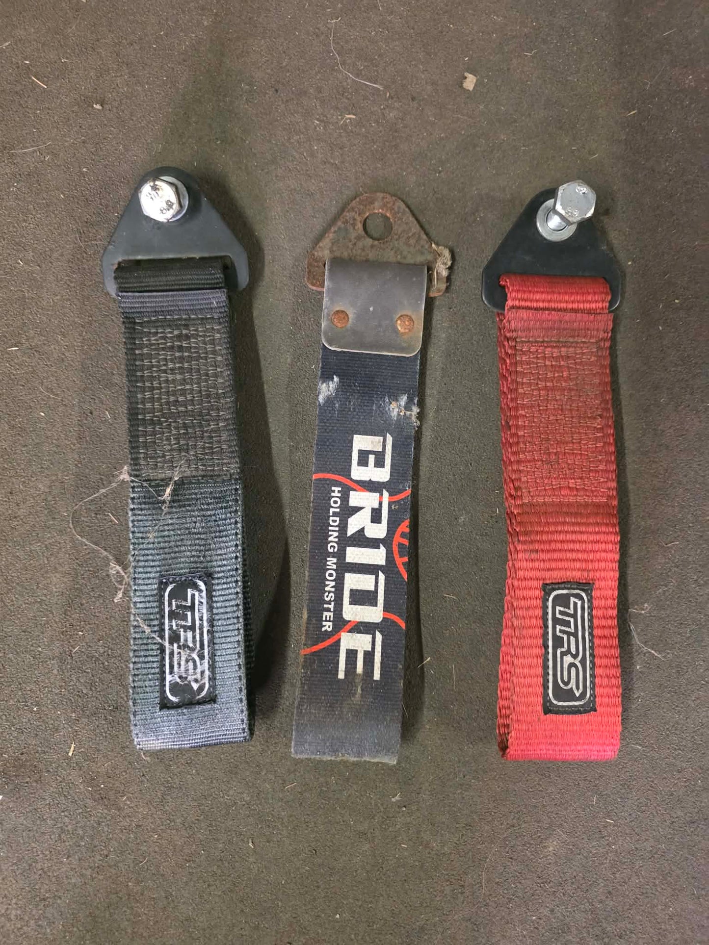 3 x tow straps