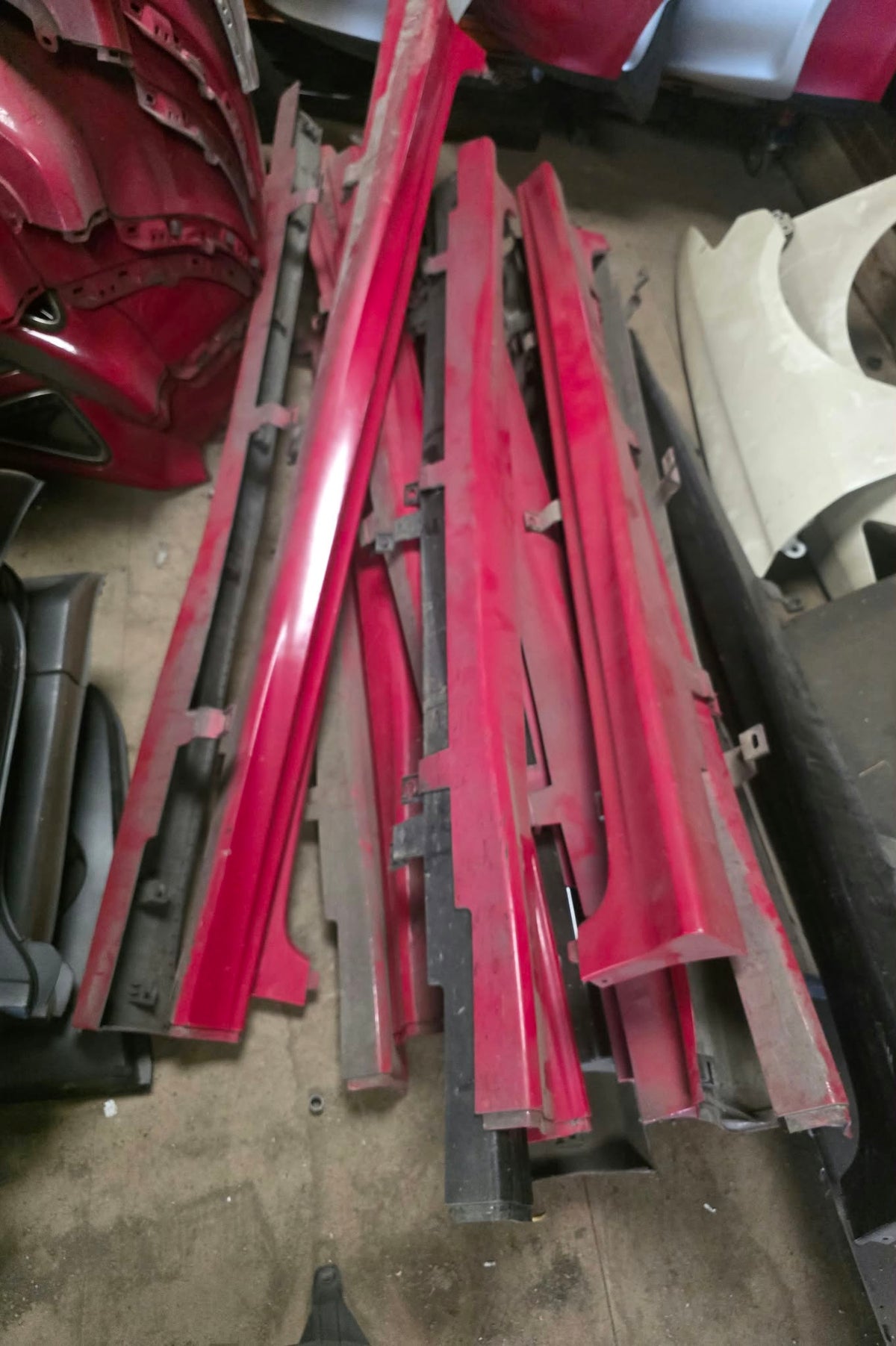 collection of FN2 side skirts