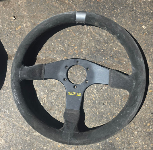 Sparco steering wheel