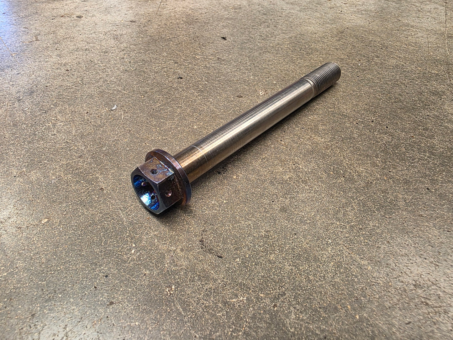Honda EP3 / DC5 upper gearbox chassis to  mount titanium main bolt