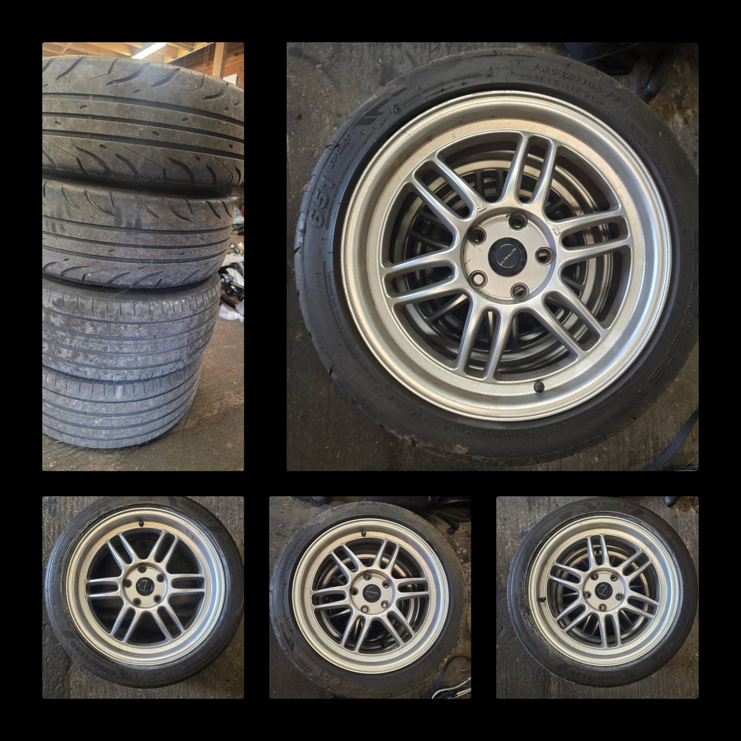 Ultralite wheels 17 inch x 7.5  5x114.3